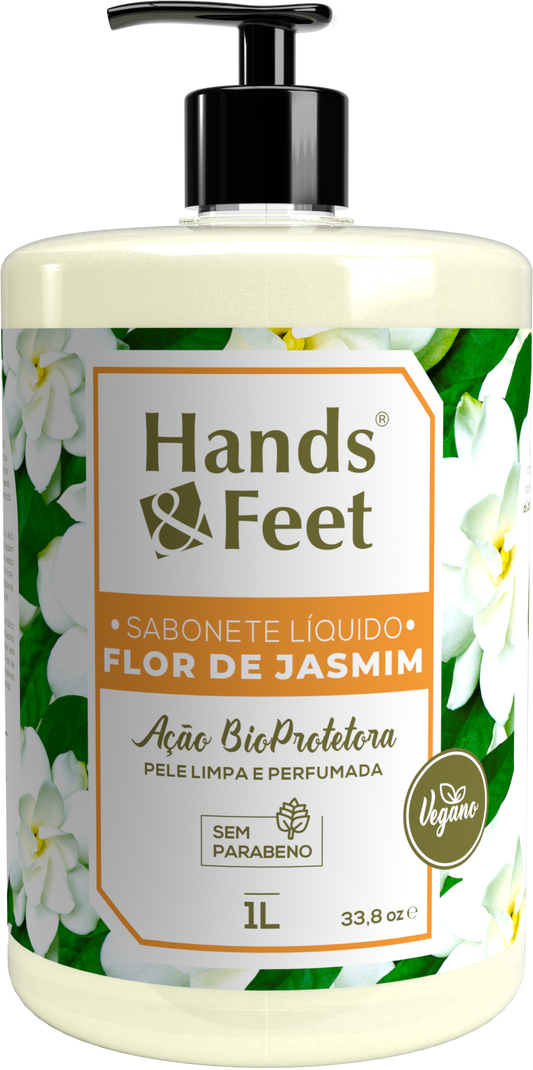 Sabonete Liquído Flor de Jasmim Hands & Feet 1L