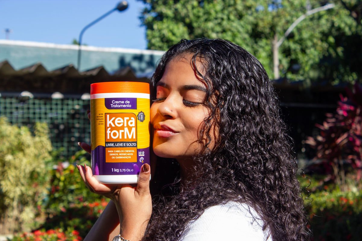 Creme de Tratamento Keraform Livre, Leve e Solto 1kg