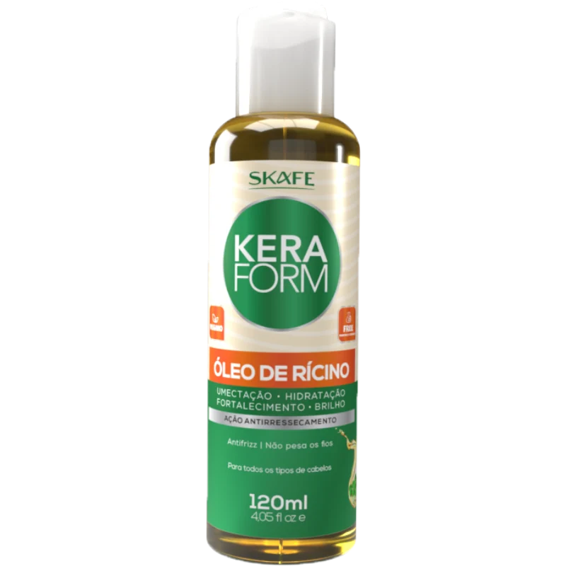 Óleo de Rícino Vegano Keraform 120ml