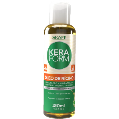 Óleo de Rícino Vegano Keraform 120ml