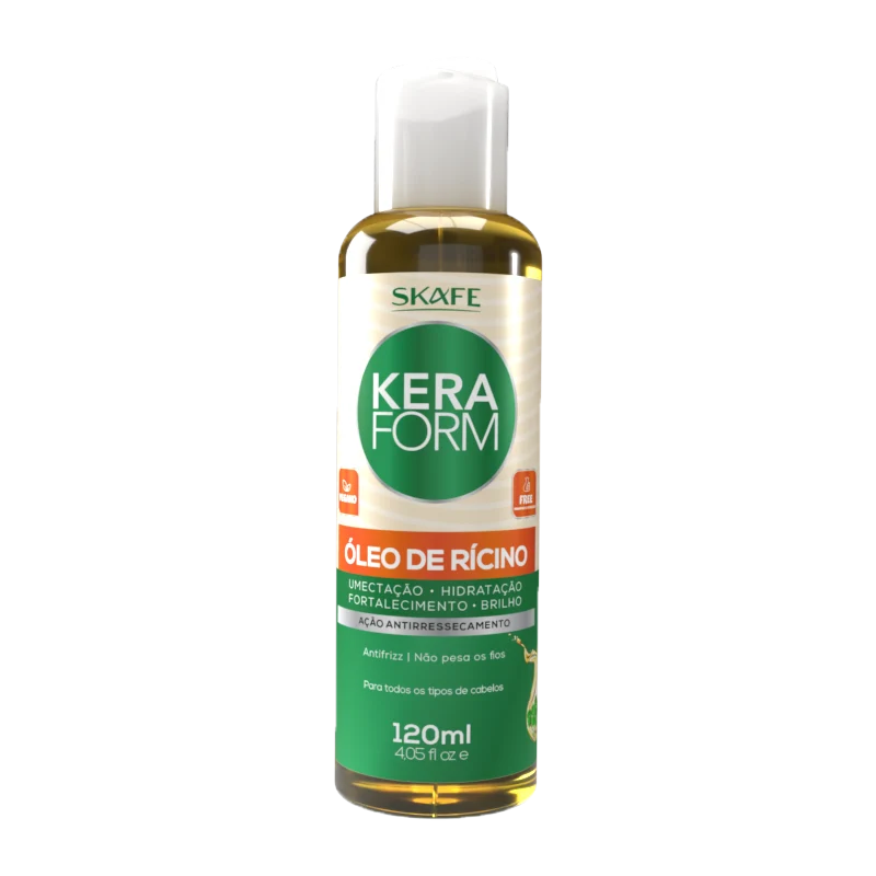Óleo de Rícino Vegano Keraform 120ml - imagem 3