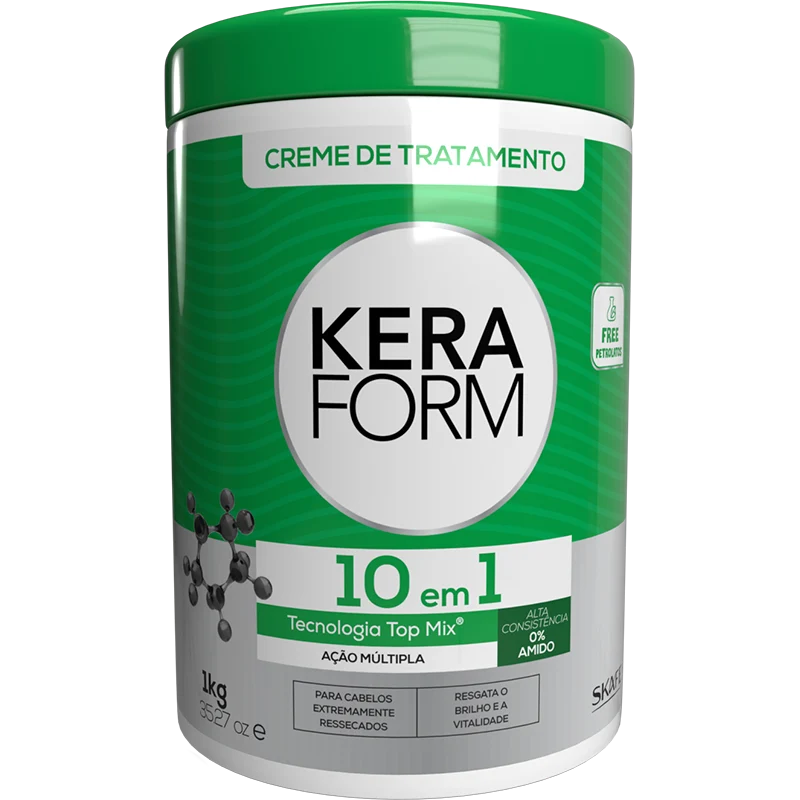 Creme de Tratamento Keraform 10 em 1 1kg