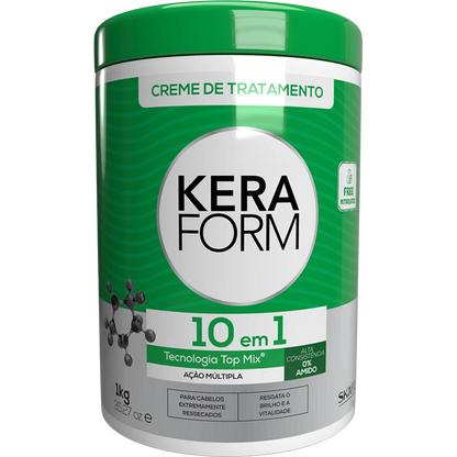 Creme de Tratamento Keraform 10 em 1 1kg