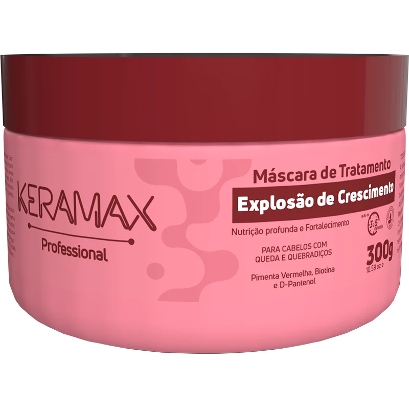 Máscara de Tratamento Keramax Explosão de Crescimento