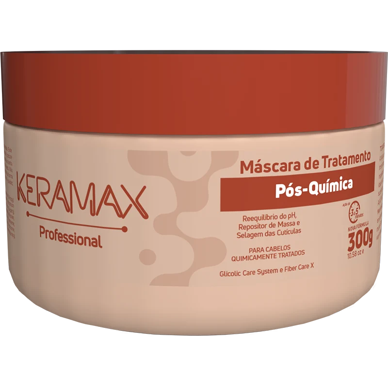 Máscara de Tratamento Keramax Pós-Química 300g