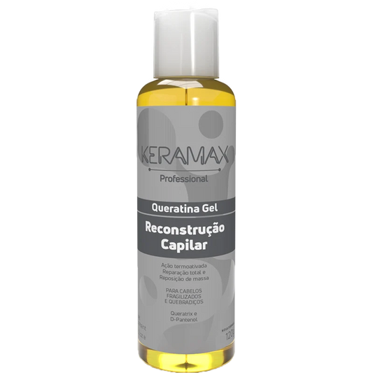 Queratina Gel Keramax Reconstrução Capilar 120g