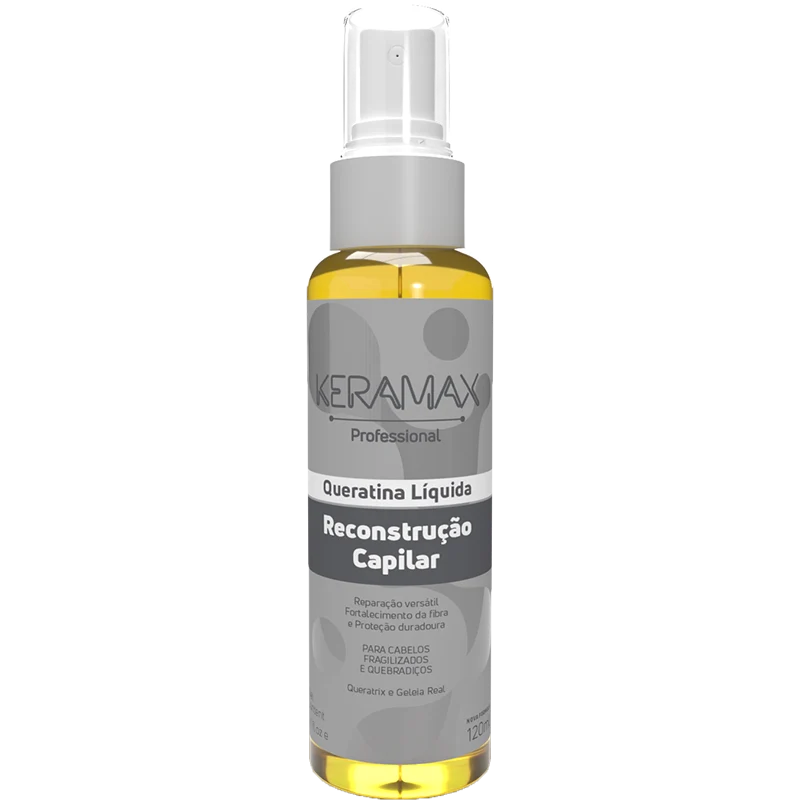 Queratina Líquida Keramax Reconstrução Capilar 120ml