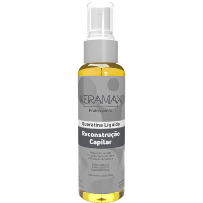 Queratina Líquida Keramax Reconstrução Capilar 120ml