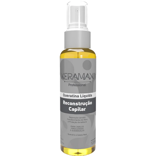 Queratina Líquida Keramax Reconstrução Capilar 120ml