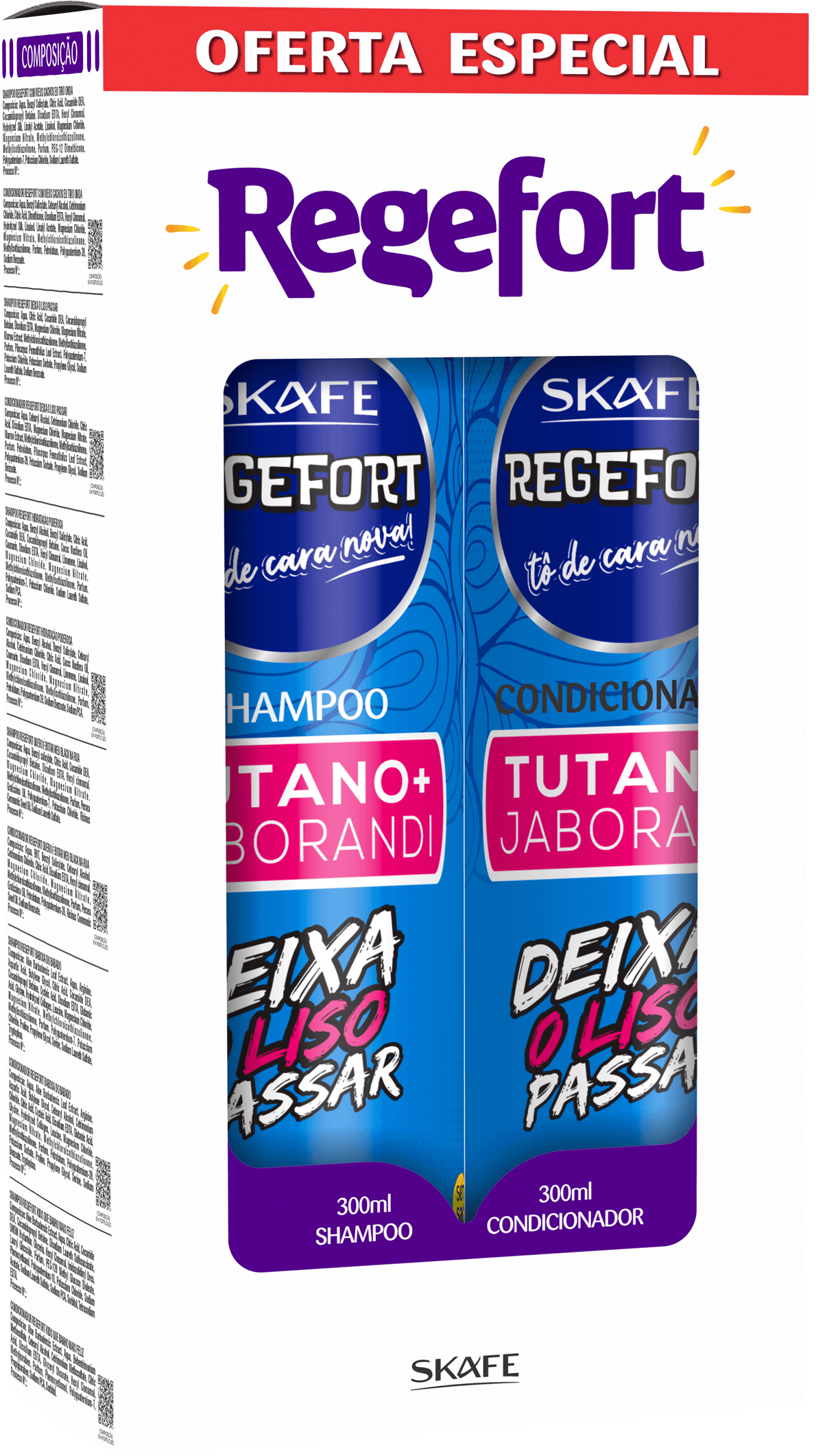Conjunto Regefort Deixa O Liso Passar 600ml