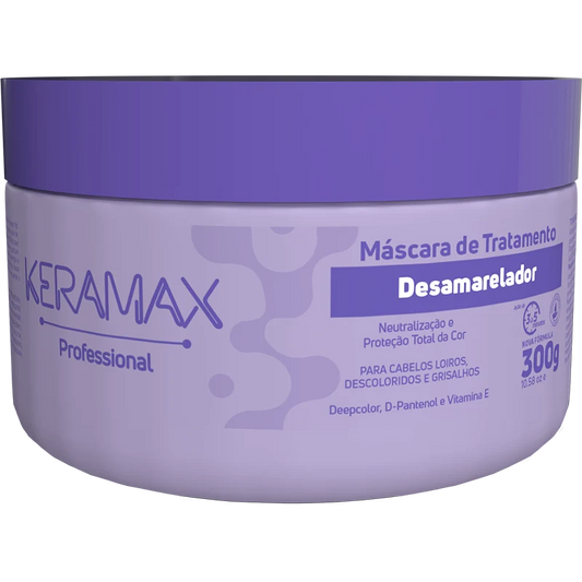 Máscara de Tratamento Keramax Desamarelador