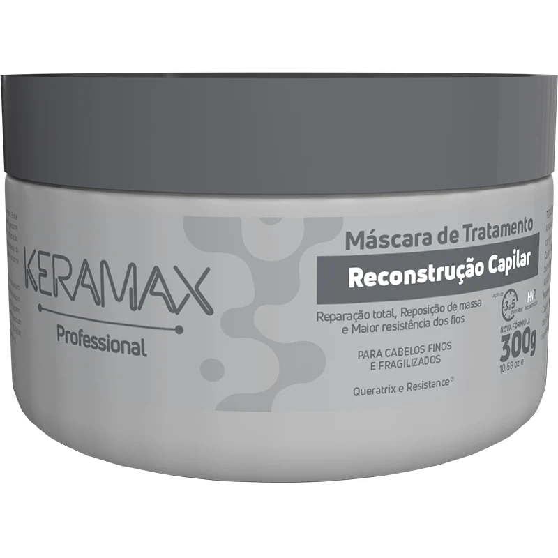 Máscara de Tratamento Keramax Reconstrução Capilar