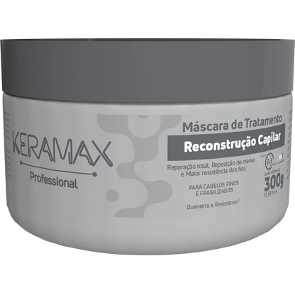 Máscara de Tratamento Keramax Reconstrução Capilar