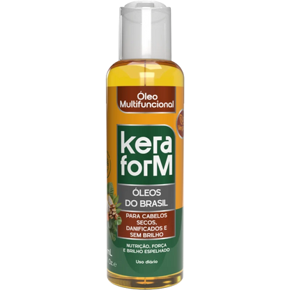 Óleo Multifuncional Keraform Óleos do Brasil 120ml