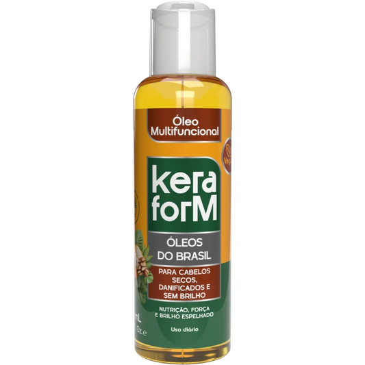 Óleo Multifuncional Keraform Óleos do Brasil 120ml