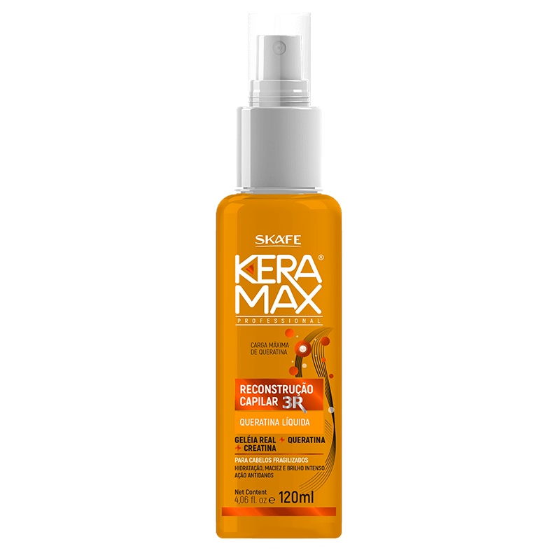 Queratina Líquida Keramax Reconstrução Capilar 120ml - imagem 2