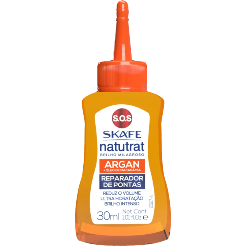 Reparador de pontas Natutrat S.O.S Brilho Milagroso Argan+Macadâmia 30ml