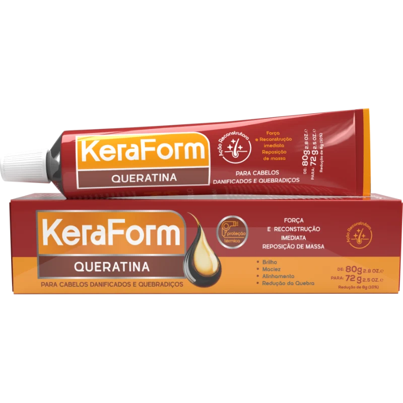Recarga Ultra Ativada Keraform Power Queratina 80g