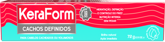 RECARGA ULTRA ATIVADA KERAFORM CACHOS DEFINIDOS 72G