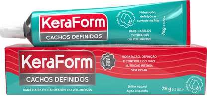 RECARGA ULTRA ATIVADA KERAFORM CACHOS DEFINIDOS 72G