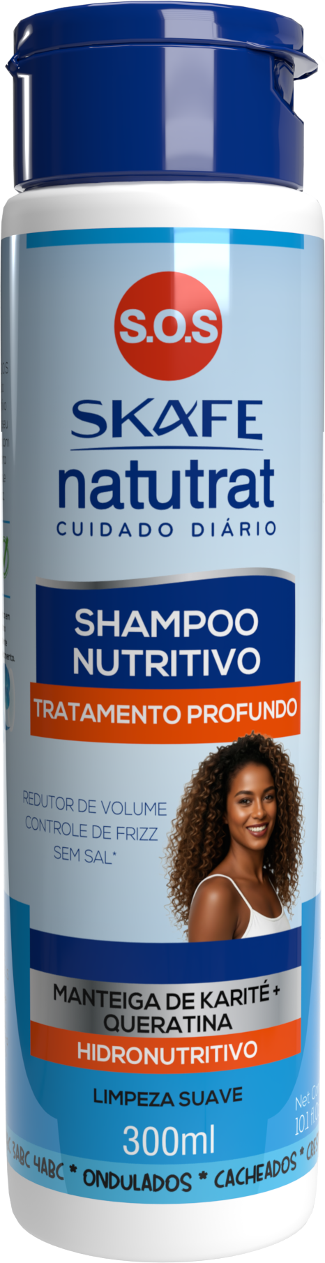 SHAMPOO NUTRITIVO NATUTRAT SOS CUIDADO DIÁRIO 300ML