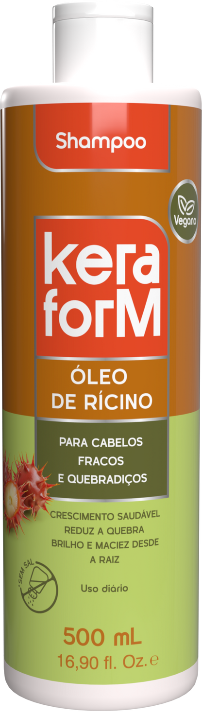 Shampoo Keraform Castor Oil 500ml