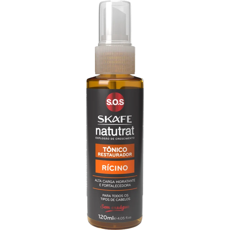 Tônico Restaurador Rícino Natutrat S.O.S 120ml
