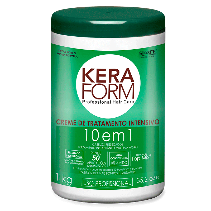 Creme de Tratamento Keraform 10 em 1 1kg - imagem 2