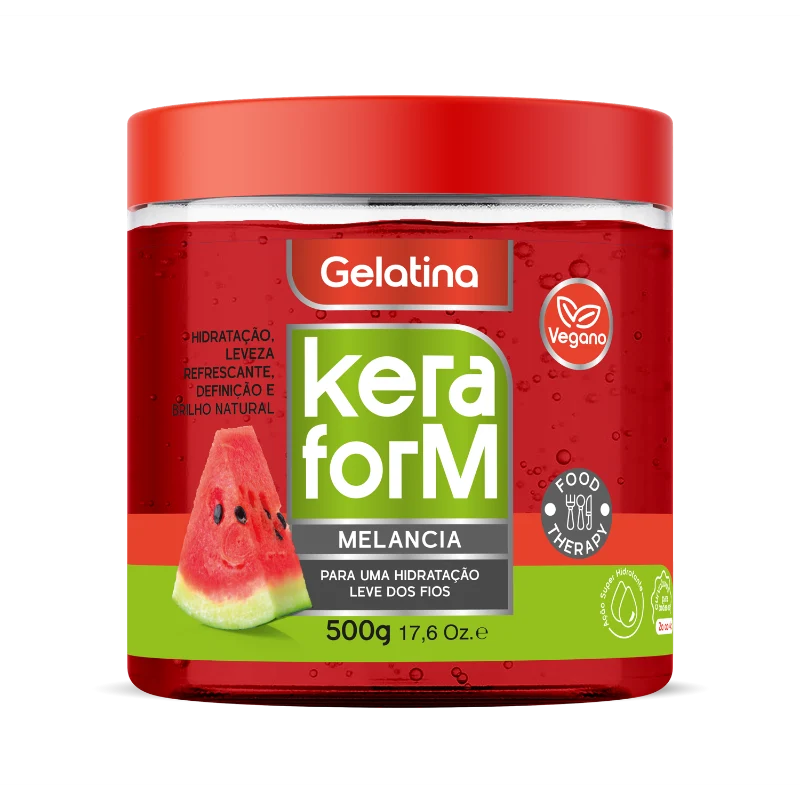 Gelatina Keraform Melancia 500g - imagem 4