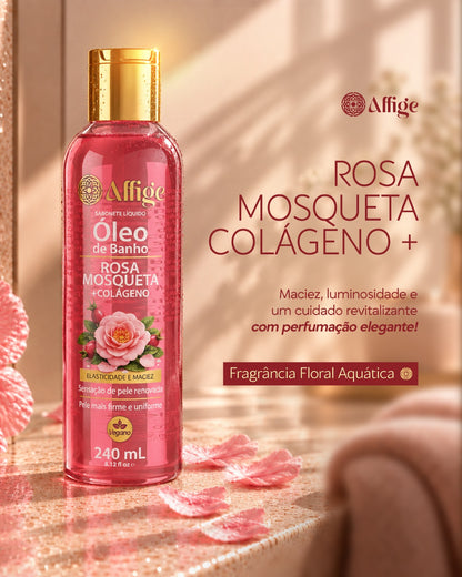 Affige Rosehip + Collagen Shower Oil 240ml