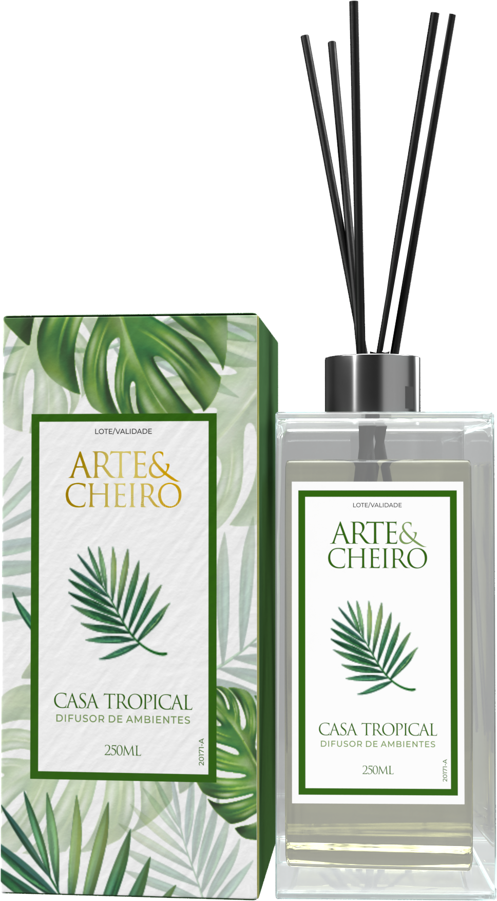 DIFUSOR DE AMBIENTES  ARTE E CHEIRO CASA TROPICAL 250ML