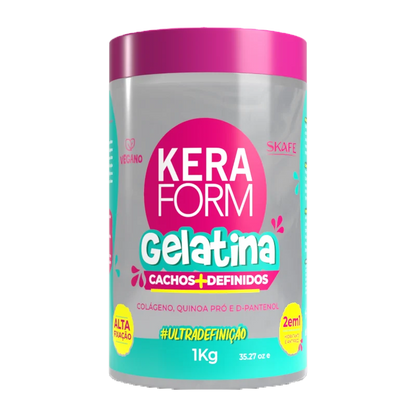 Gelatina Keraform Cachos+Definidos 1kg - imagem 2