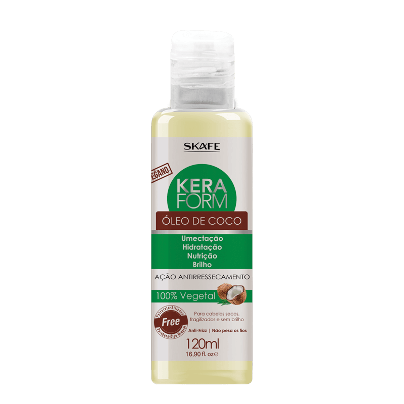 Óleo de Coco Vegano Keraform 120ml - imagem 2