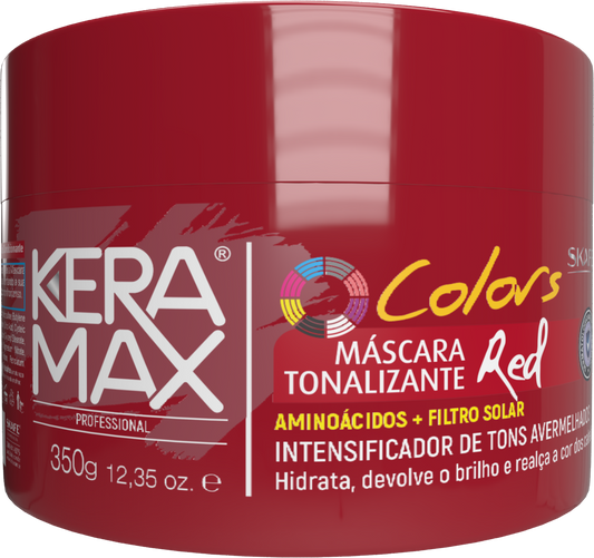 Máscara Tonalizante Red Keramax Colors 350g