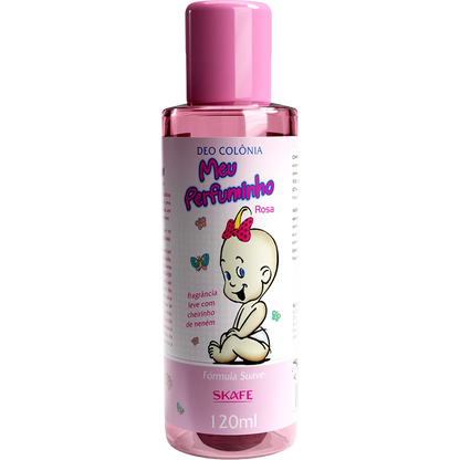 Colônia Infantil Meu Perfuminho Rosa 120ml