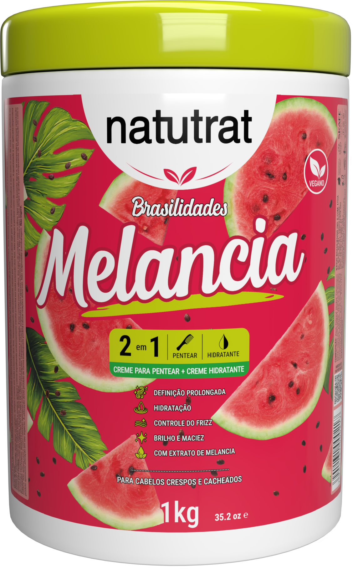 Creme 2 em 1 Natutrat Melancia 1kg