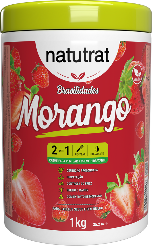 Creme 2 em 1 Natutrat Morango 1kg