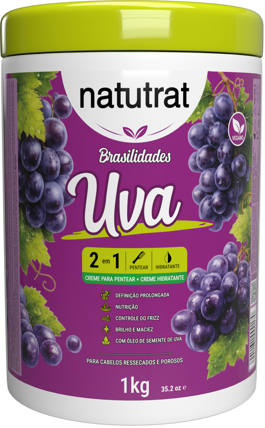 Creme 2 em 1 Natutrat Uva 1kg