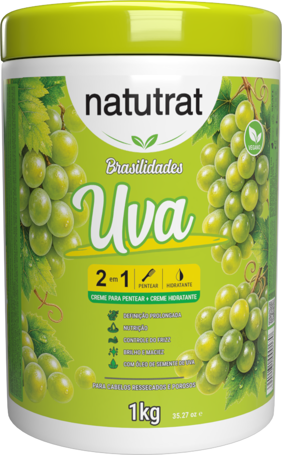Creme 2 em 1 Natutrat Uva 1kg
