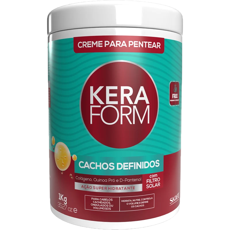 Creme para Pentear Keraform Cachos Definidos 1 kg - imagem 3