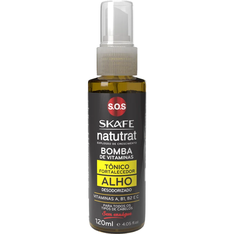 Tônico de Alho Natutrat S.O.S Bomba de Vitaminas 120ml