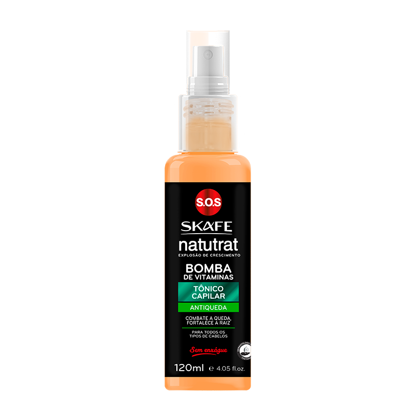 Tônico Antiqueda Natutrat S.O.S Bomba de Vitaminas 120ml - imagem 2