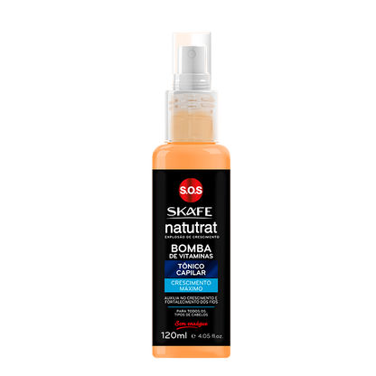 Tônico Crescimento Máximo Natutrat S.O.S Bomba de Vitaminas 120ml - imagem 2