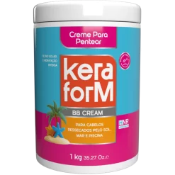 Creme para Pentear Keraform BB Cream Summer 12 em 1 - 1kg