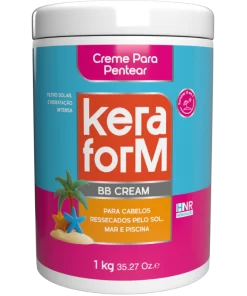 Creme para Pentear Keraform BB Cream Summer 12 em 1 - 1kg