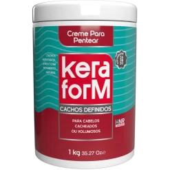 Creme para Pentear Keraform Cachos Definidos 1 kg