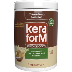 Creme para Pentear Keraform Óleo de Coco 1 kg