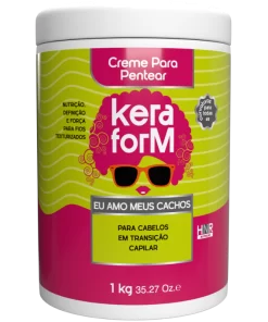 Creme para Pentear Keraform Eu Amo Meus Cachos 1 kg