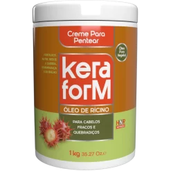 Creme para Pentear Keraform Óleo de Rícino 1kg