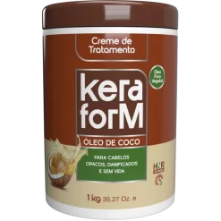 Creme de Tratamento Keraform Óleo de Coco 1kg